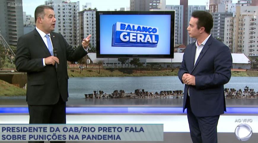 Presidente da OAB/Rio Preto fala sobre punições na pandemia