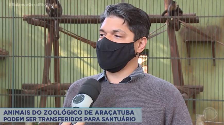 Animais do Zoológico de Araçatuba podem ser transferidos para Santuário