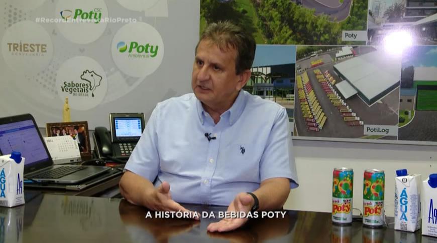 Record Entrevista conversa com José Luiz Franzotti, da Bebidas Poty