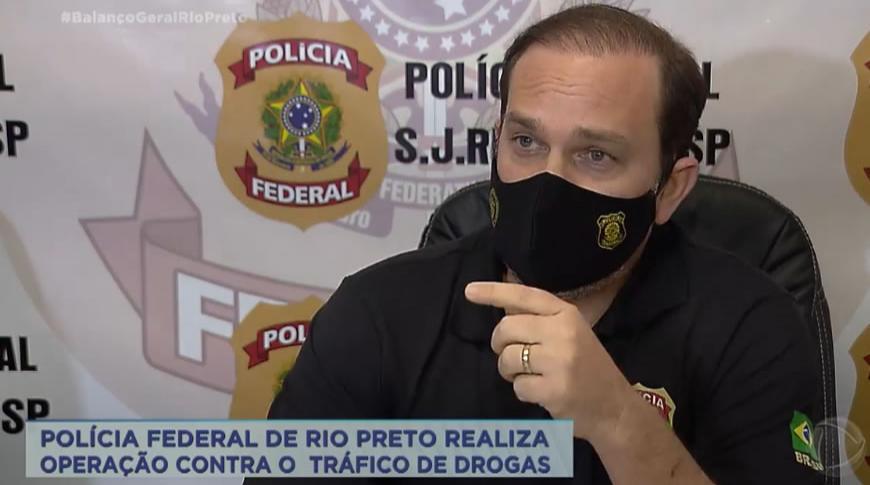 Polícia Federal de Rio Preto realiza operação contra o tráfico de drogas