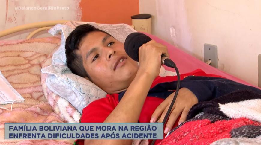 Família boliviana que mora na região enfrenta dificuldades após acidente