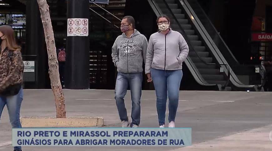 Ginásios em Rio Preto e Mirassol vão abrigar moradores de rua