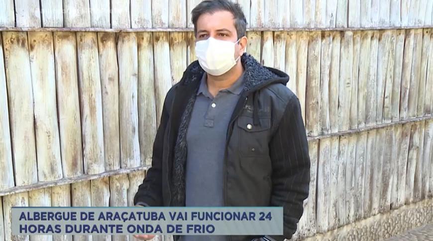 Albergue de Araçatuba vai funcionar 24 horas/dia nesses dias de frio