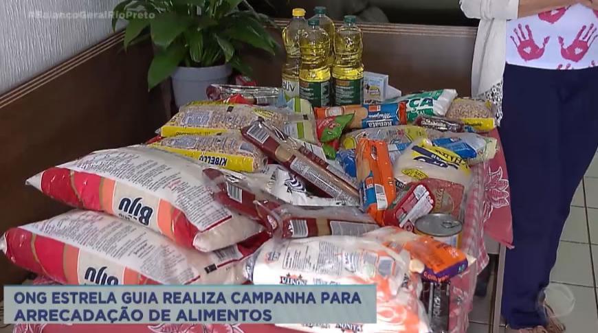 ONG Estrela Guia realiza campanha para arrecadação de alimentos