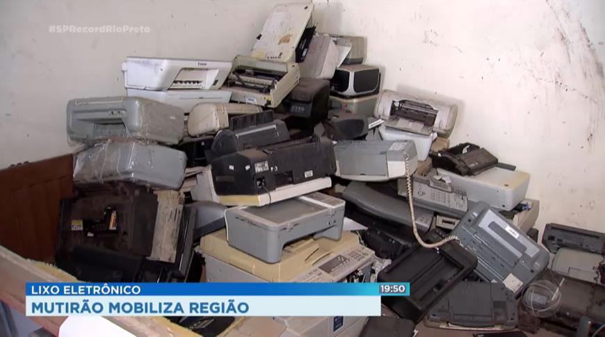 Mutirão do Lixo Eletrônico mobiliza cidades da região