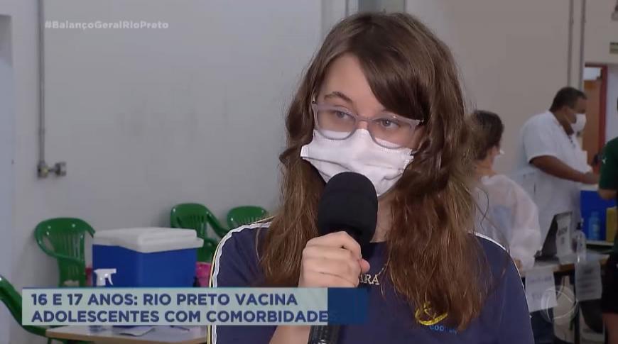 Rio Preto vacina adolescentes com comorbidades