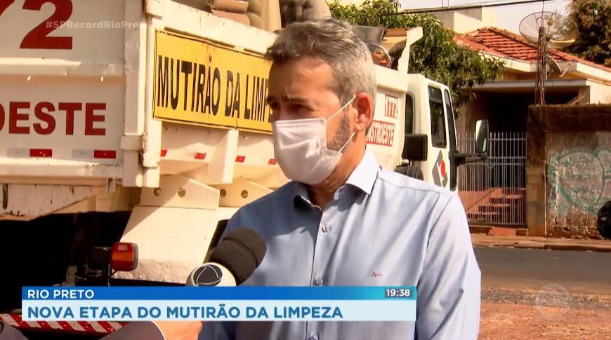 Nova etapa do multirão da limpeza em Rio Preto