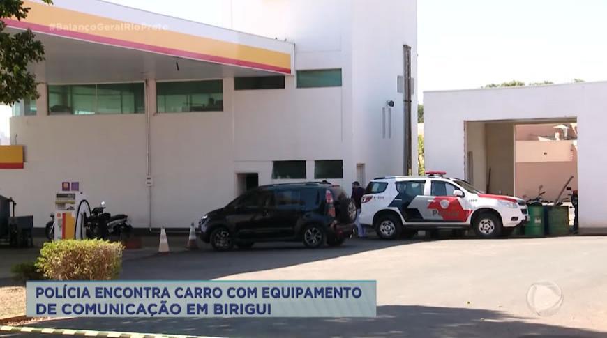 Polícia encontra carro com equipamentos de comunicação em Birigui