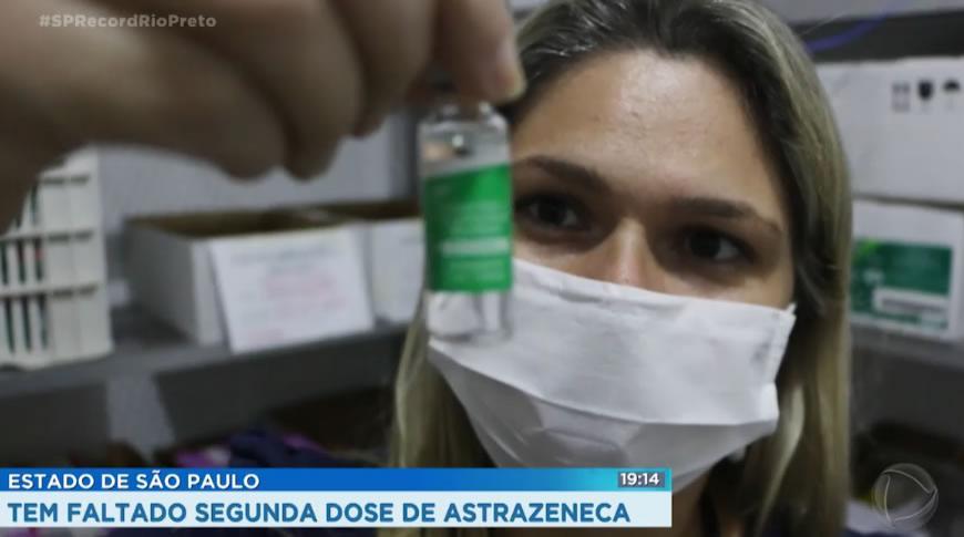 Falta vacina da marca Astrazeneca no estado de São Paulo