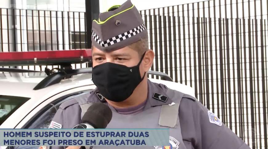 Homem suspeito de estuprar duas menores foi preso em Araçatuba