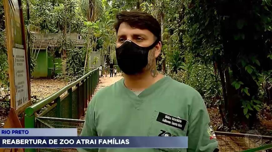 Reabertura de Zoológico de Rio Preto atrai famílias
