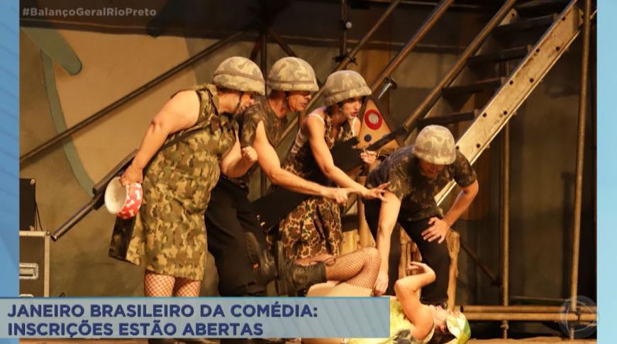 Inscrições abertas para o Janeiro Brasileiro da Comédia