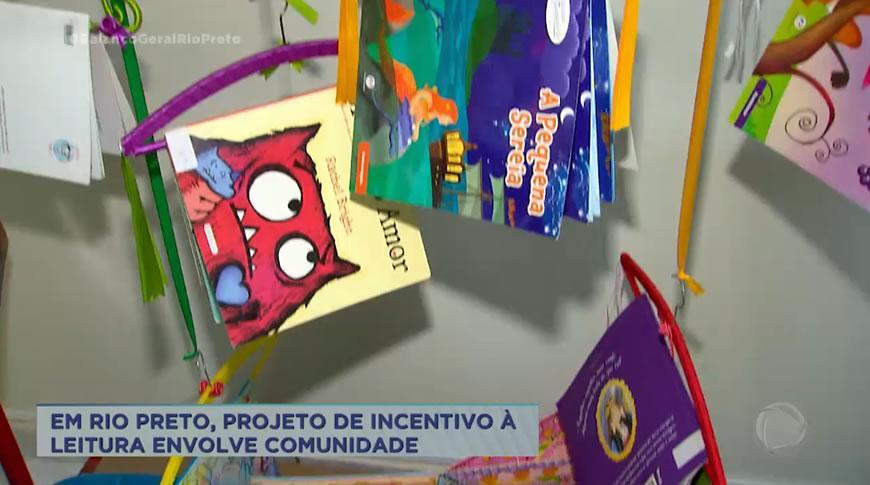 Projeto de incentivo à leitura envolve a comunidade em Rio Preto