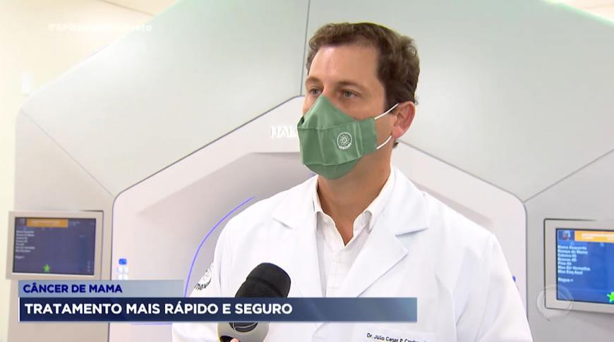 Tratamento mais rápido e seguro contra o câncer de mama, em Rio Preto