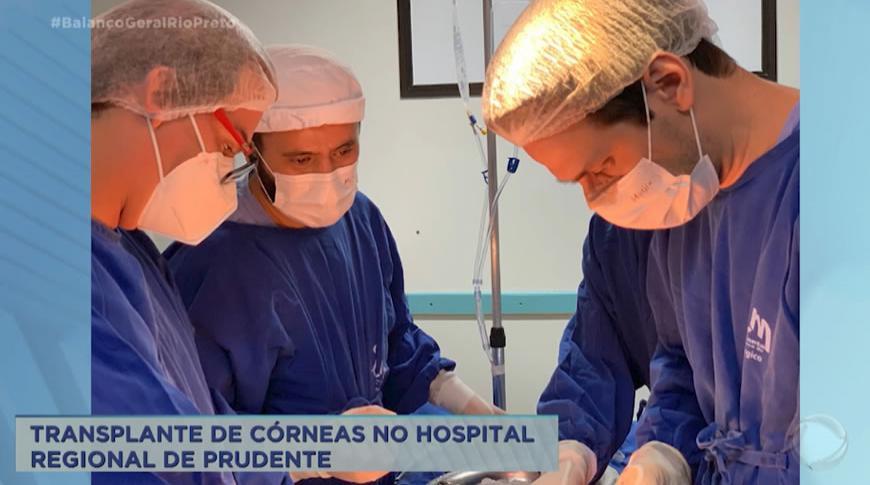 Hospital Regional de Prudente se especializou em transplante de córneas