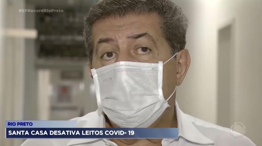 Santa Casa de Rio Preto desativa leitos Covid-19