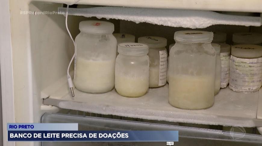 Banco de leite de Rio Preto precisa de doações