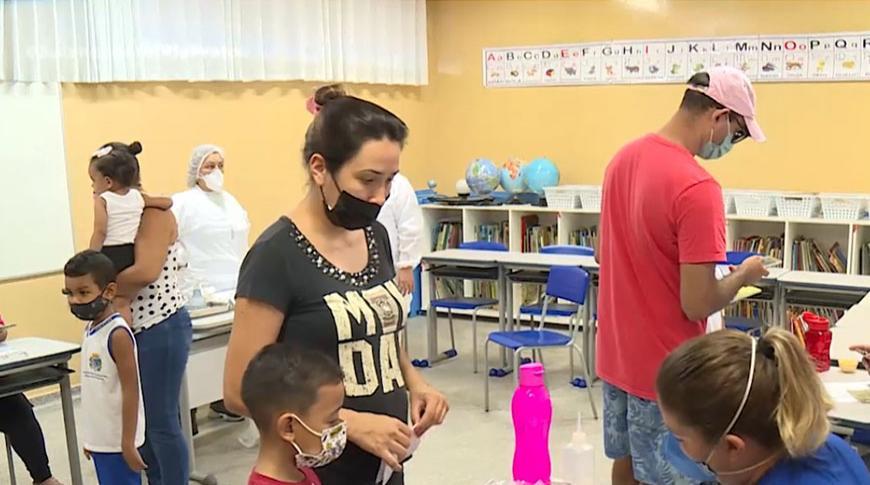 Araçatuba tem vacinação infantil nas escolas municipais