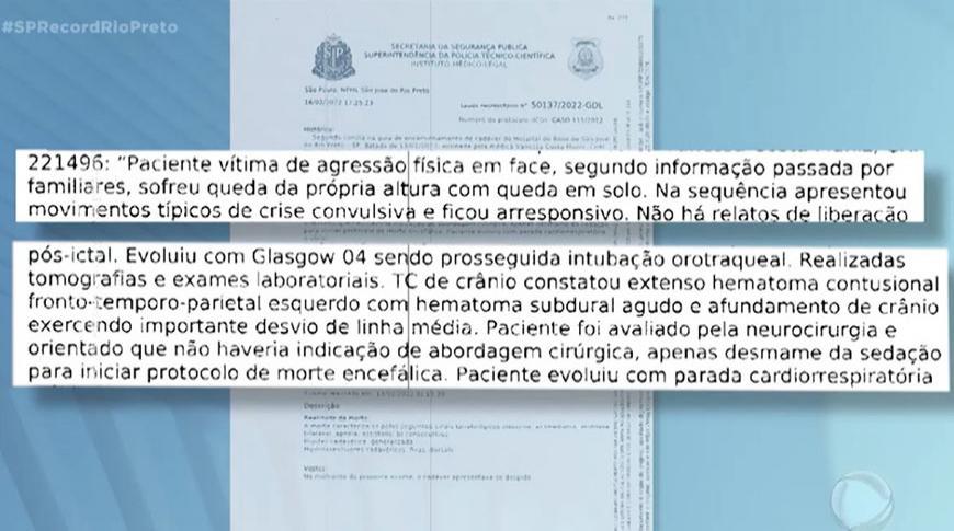 Laudo comprova a causa da morte do advogado de Rio Preto agredido após jogo do Palmeiras