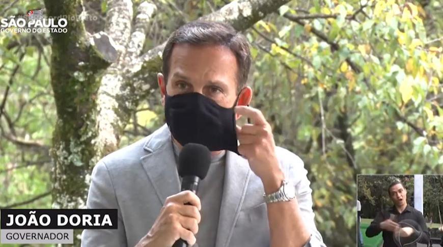 Liberado o uso de máscaras em locais abertos no estado de São Paulo