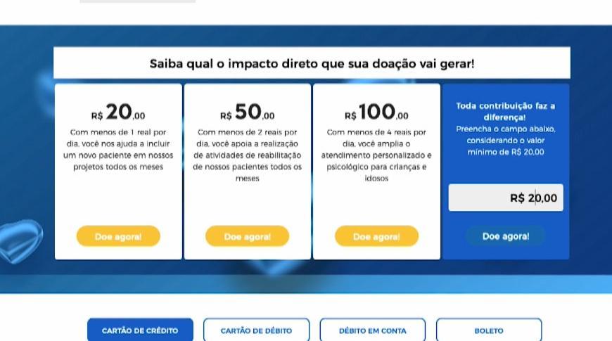 Hospital de Base de Rio Preto lança novo site para doações
