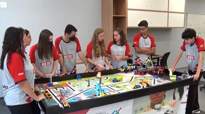 Estudantes vencem competição de robótica em Prudente