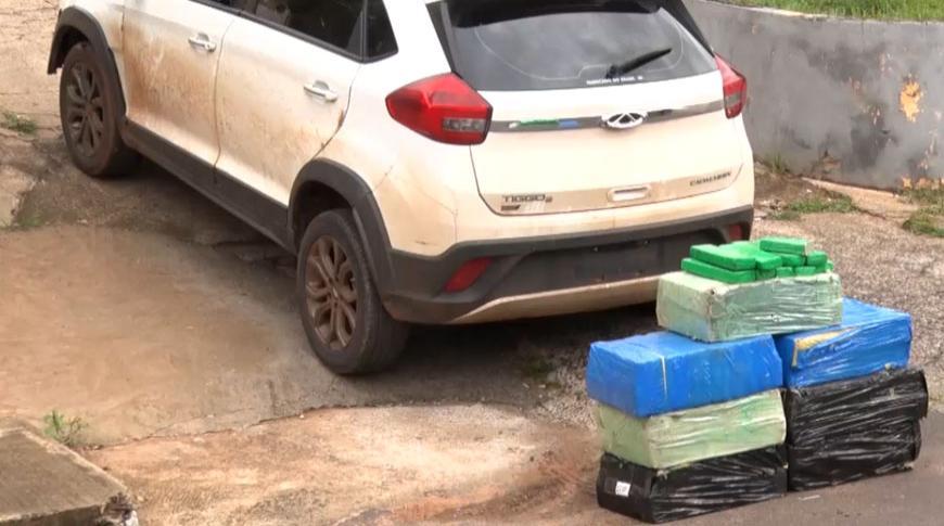 Polícia apreende mais de 200 quilos de maconha em Pirapozinho