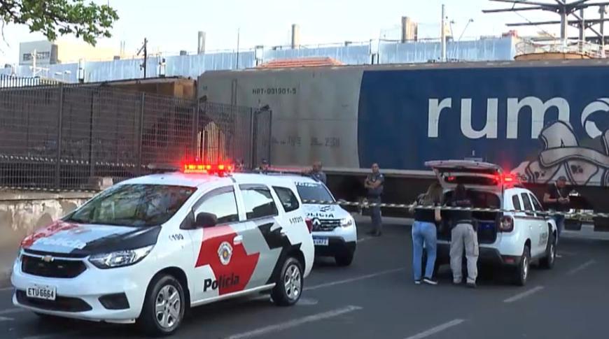 Morador em situação de rua morre atropelado por um trem em Rio Preto