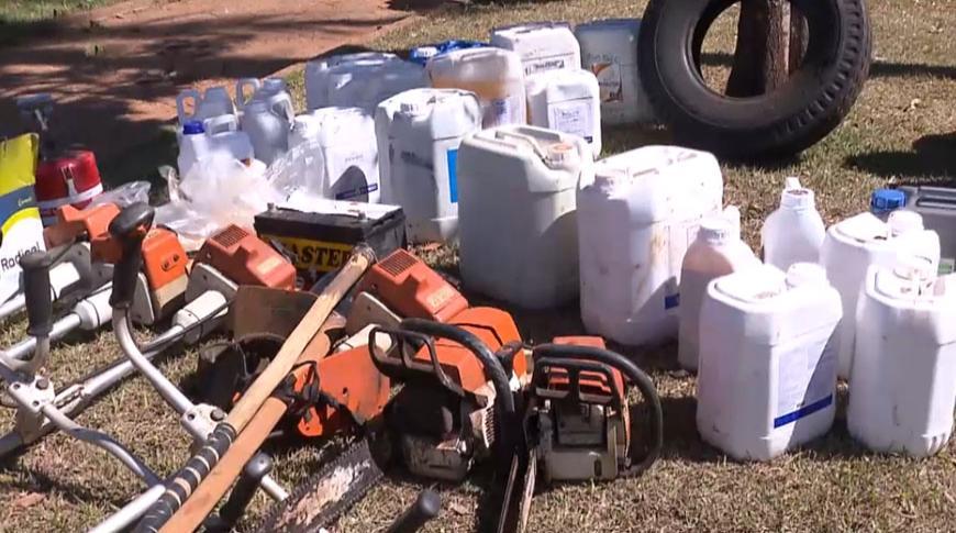 Polícia recupera máquinas agrícolas roubadas em Severínia
