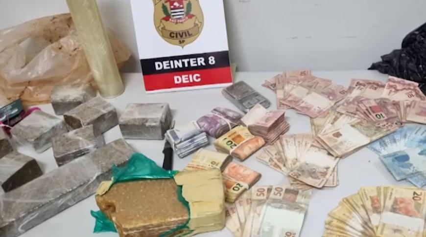 Nove pessoas são presas em operação contra o tráfico de drogas em Prudente