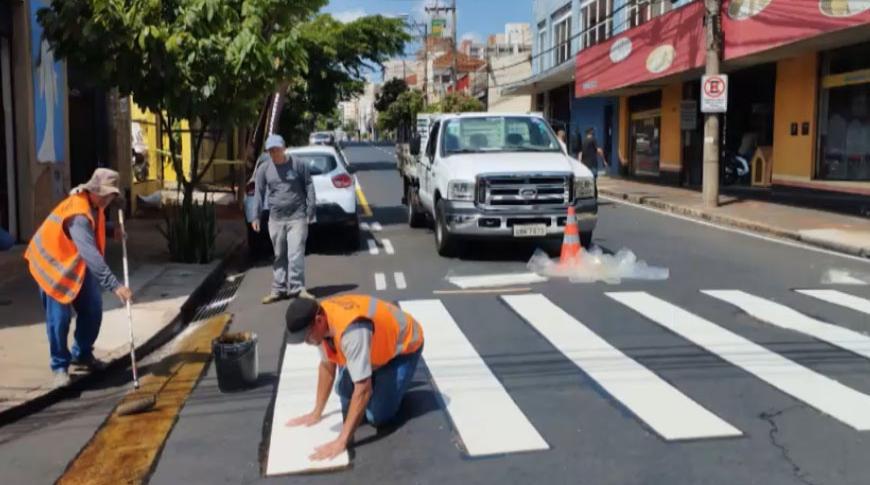 Prefeitura de Rio Preto investe em material durável e visível nos cruzamentos