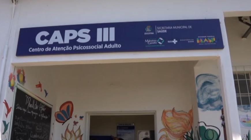 Reinauguração do centro de atenção psicossocial de Araçatuba