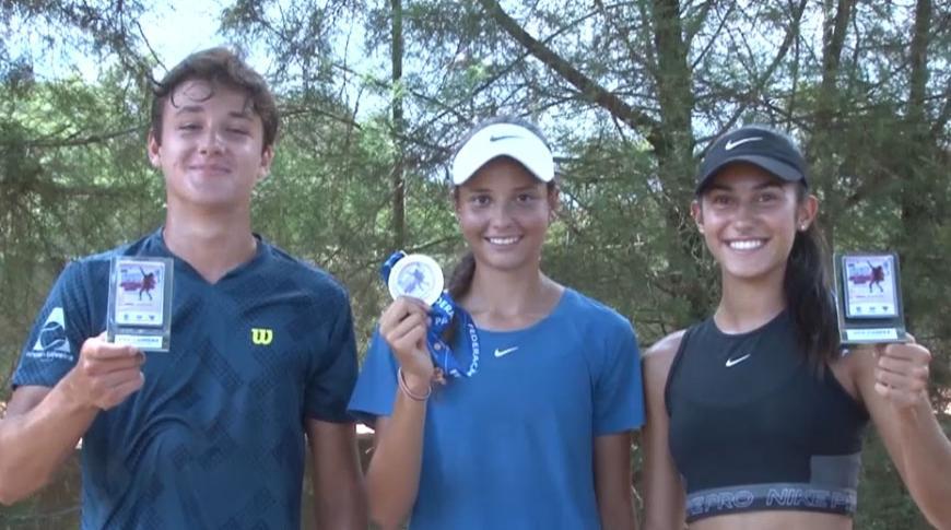 Três jovens tenistas de Rio Preto conquistam medalhas no Campeonato Brasileiro
