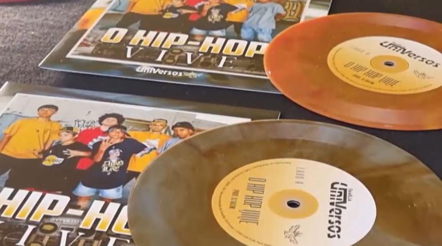 Projeto de hip hop lança compacto de vinil